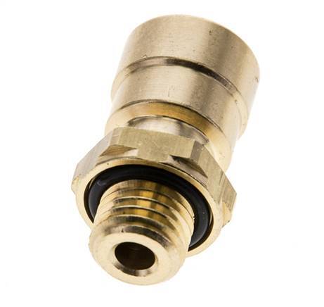 ABC Nl Straight connector T8x1 M12x1.5 - 90108012 [2 Pieces]