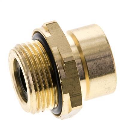 ABC Nl Straight connector T12x1.5 M22x1.5 - 90112022 [2 Pieces]