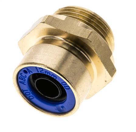 ABC Nl Straight connector T12x1.5 M22x1.5 - 90112022 [2 Pieces]