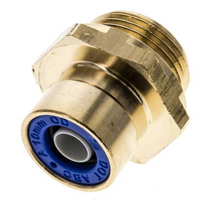 Straight connector T 10X1.0 D M22X1.5 - 6237307
