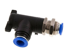 2-Way Elbow Ball Valve 12 mm Plastic/Brass Bulkhead