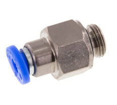 Push-In Fitting 4mm & G1/8'' Male Auto Shut-Off Brass/PBT 0-10bar (0-145psi) [2 Pieces]