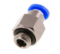 Push-In Fitting 4mm & G1/8'' Male Auto Shut-Off Brass/PBT 0-10bar (0-145psi) [2 Pieces]