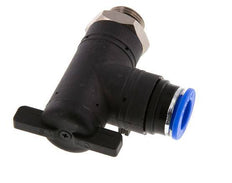 2-Way Elbow Ball Valve 12 mm - G3/8'' Plastic/Brass