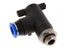 2-Way Elbow Ball Valve 12 mm - G3/8'' Plastic/Brass
