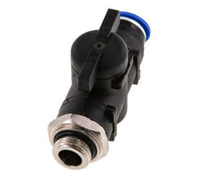 2-Way Straight Ball Valve 12 mm - G3/8'' Plastic/Brass