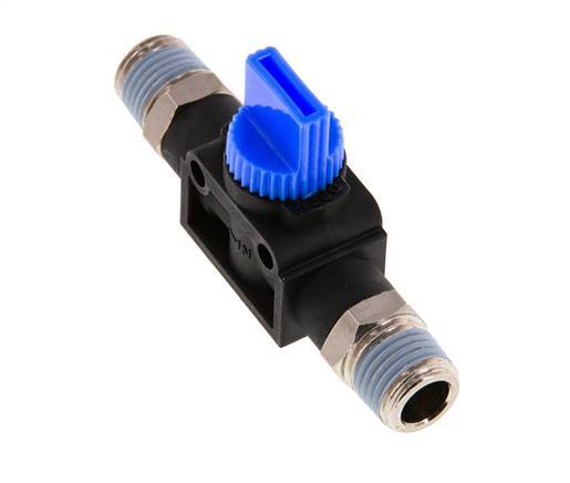 3/2-Way Shut-Off Hand Valve R1/4'' Plastic/Brass