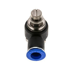 Flow Control Silencer Meter-Out Elbow 12 mm - G1/2'' Brass/PA 66