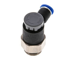 Flow Control Valve Meter-Out Elbow 6 mm - G3/8'' Brass/PA 66 Locknut