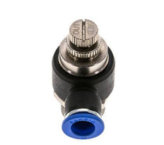 Flow Control Silencer Meter-Out Elbow 10 mm - G1/2'' Brass/PA 66