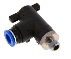 2-Way Elbow Ball Valve 12 mm - R1/4'' Plastic/Brass