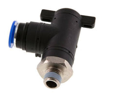 2-Way Elbow Ball Valve 12 mm - R1/4'' Plastic/Brass