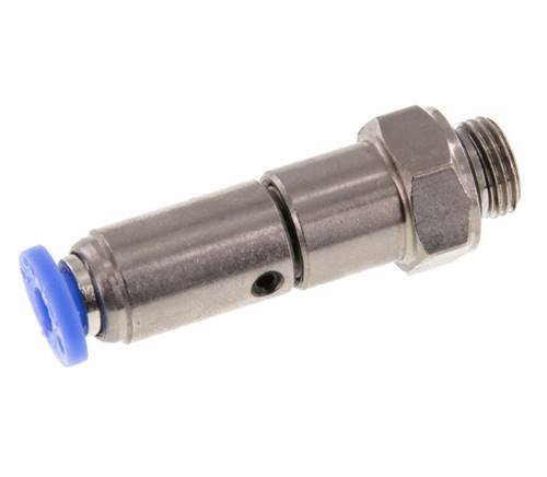 4mm & G1/8'' Quick Swivel Joint Push-In-Male Threads Nickel-Plated Bra ...