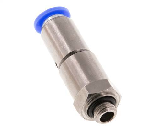 8mm & G1/8'' Quick Swivel Joint Push-In-Male Threads Nickel-Plated Bra ...