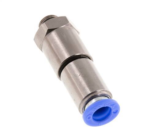 8mm & G1/8'' Quick Swivel Joint Push-In-Male Threads Nickel-Plated Bra ...