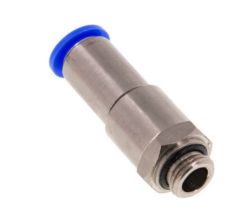 12mm & G3/8'' Quick Swivel Joint Push-In-Male Threads Nickel-Plated Brass/PBT NBR Rotatable
