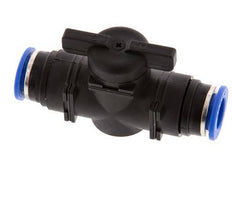 2-Way Straight Ball Valve 12 mm Plastic/Brass