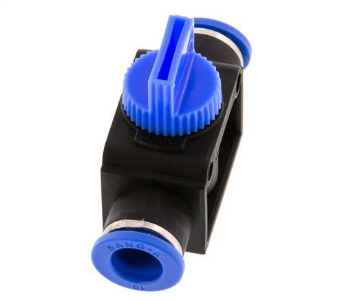 3/2-Way Shut-Off Hand Valve 10 mm Plastic/Brass