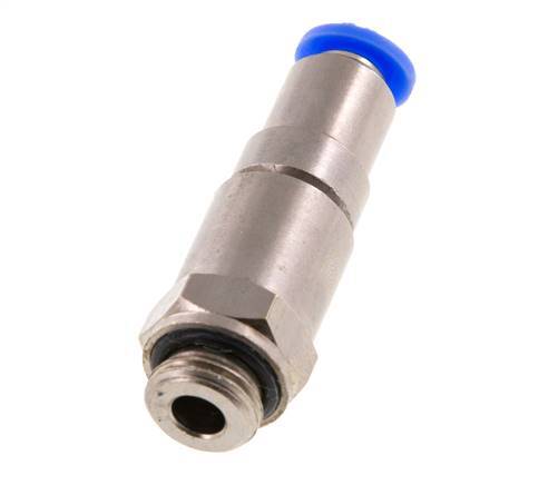 6mm & G1/4'' Quick Swivel Joint Push-In-Male Threads Nickel-Plated Brass/PBT NBR Rotatable