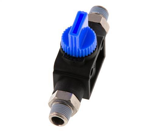 3/2-Way Shut-Off Hand Valve R1/8'' Plastic/Brass