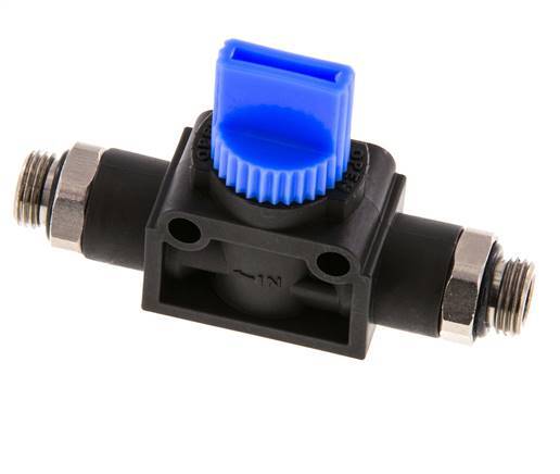 3/2-Way Shut-Off Hand Valve G1/8'' Plastic/Brass