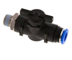 2-Way Straight Ball Valve 12 mm - R3/8'' Plastic/Brass