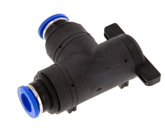 2-Way Elbow Ball Valve 10 mm Plastic/Brass