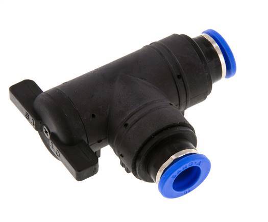 2-Way Elbow Ball Valve 10 mm Plastic/Brass