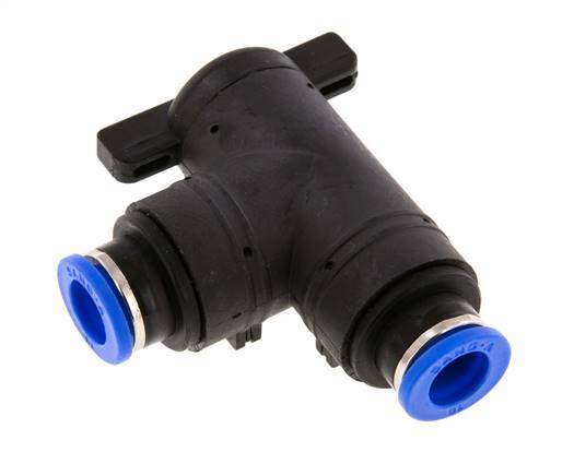 2-Way Elbow Ball Valve 10 mm Plastic/Brass