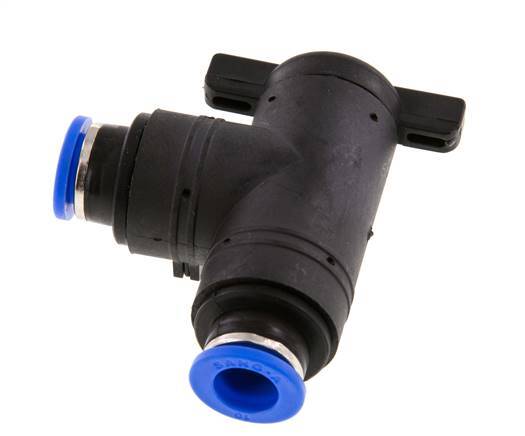 2-Way Elbow Ball Valve 10 mm Plastic/Brass
