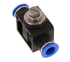 Flow Control Silencer Straight 12 mm Brass/PA 66