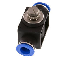 Flow Control Silencer Straight 12 mm Brass/PA 66