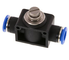 Flow Control Silencer Straight 12 mm Brass/PA 66