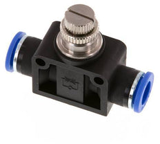 Flow Control Silencer Straight 10 mm Brass/PA 66