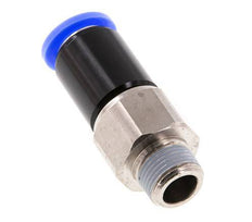 12mm & R3/8'' Swivel Joint Push-In-Male Threads Nickel-Plated Brass/PBT NBR Rotatable