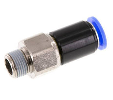 12mm & R3/8'' Swivel Joint Push-In-Male Threads Nickel-Plated Brass/PBT NBR Rotatable