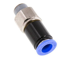12mm & R3/8'' Swivel Joint Push-In-Male Threads Nickel-Plated Brass/PBT NBR Rotatable
