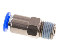Push-In Check Valve 8mm & R1/4'' Male Brass/PBT 0.2-10bar (3-145psi) Hose-Thread