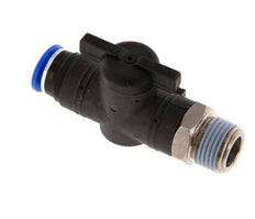 2-Way Straight Ball Valve 12 mm - R1/2'' Plastic/Brass