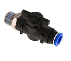 2-Way Straight Ball Valve 12 mm - R1/2'' Plastic/Brass