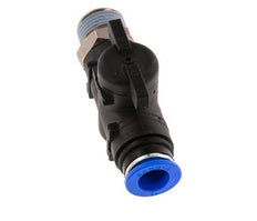 2-Way Straight Ball Valve 12 mm - R1/2'' Plastic/Brass
