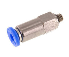 Push-In Check Valve 4mm & M5 Male Brass/PBT 0.2-10bar (3-145psi) Thread-Hose