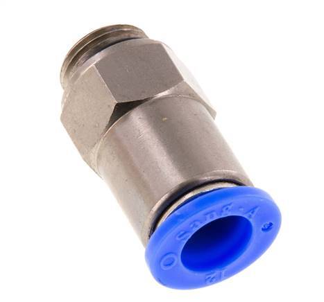 Push-In Fitting 12mm & G3/8'' Male Auto Shut-Off Brass/PBT 0-10bar (0-145psi)