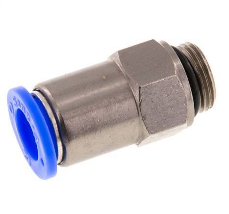 Push-In Fitting 12mm & G3/8'' Male Auto Shut-Off Brass/PBT 0-10bar (0-145psi)