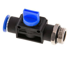 3/2-Way Shut-Off Hand Valve 12 mm - G1/2'' Plastic/Brass Thread-side venting