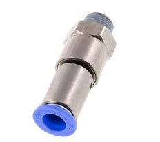 12mm & R3/8'' Quick Swivel Joint Push-In-Male Threads Nickel-Plated Brass/PBT NBR Rotatable