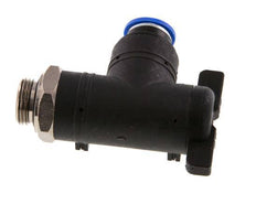 2-Way Elbow Ball Valve 10 mm - G3/8'' Plastic/Brass