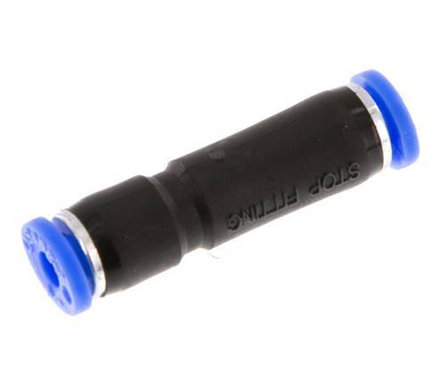 Push-In Fitting 4mm Auto Shut-Off Brass/PBT 0-10bar (0-145psi) [2 Pieces]