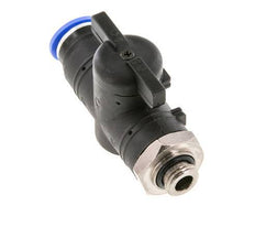 2-Way Straight Ball Valve 12 mm - G1/4'' Plastic/Brass