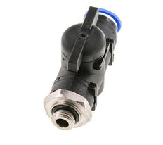 2-Way Straight Ball Valve 12 mm - G1/4'' Plastic/Brass